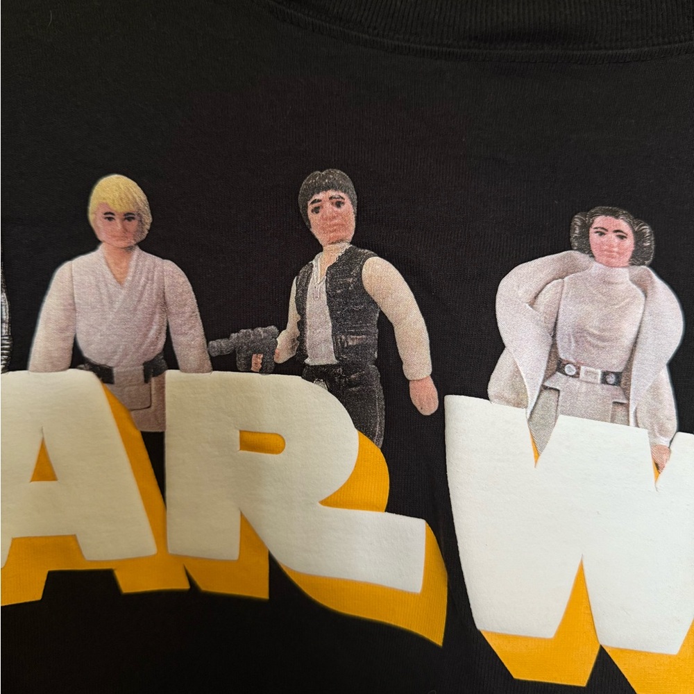 Star Wars Spirit Jersey VTG Action Figures Long Sleeve XL - Picture 7 of 13